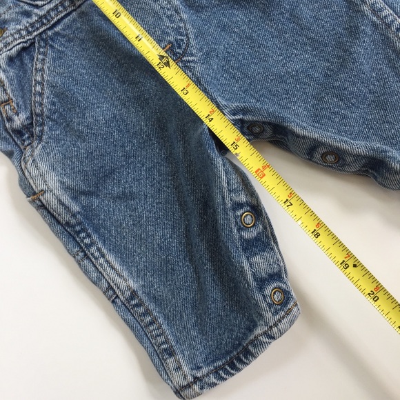 Vintage OshKosh Denim Overalls 3-6 Months - Picture 8 of 8